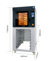 HORNO 5  CHAROLA Modelo ZRM-5D ELECTRICO /5M GAS  CHAROLA EUROPEA